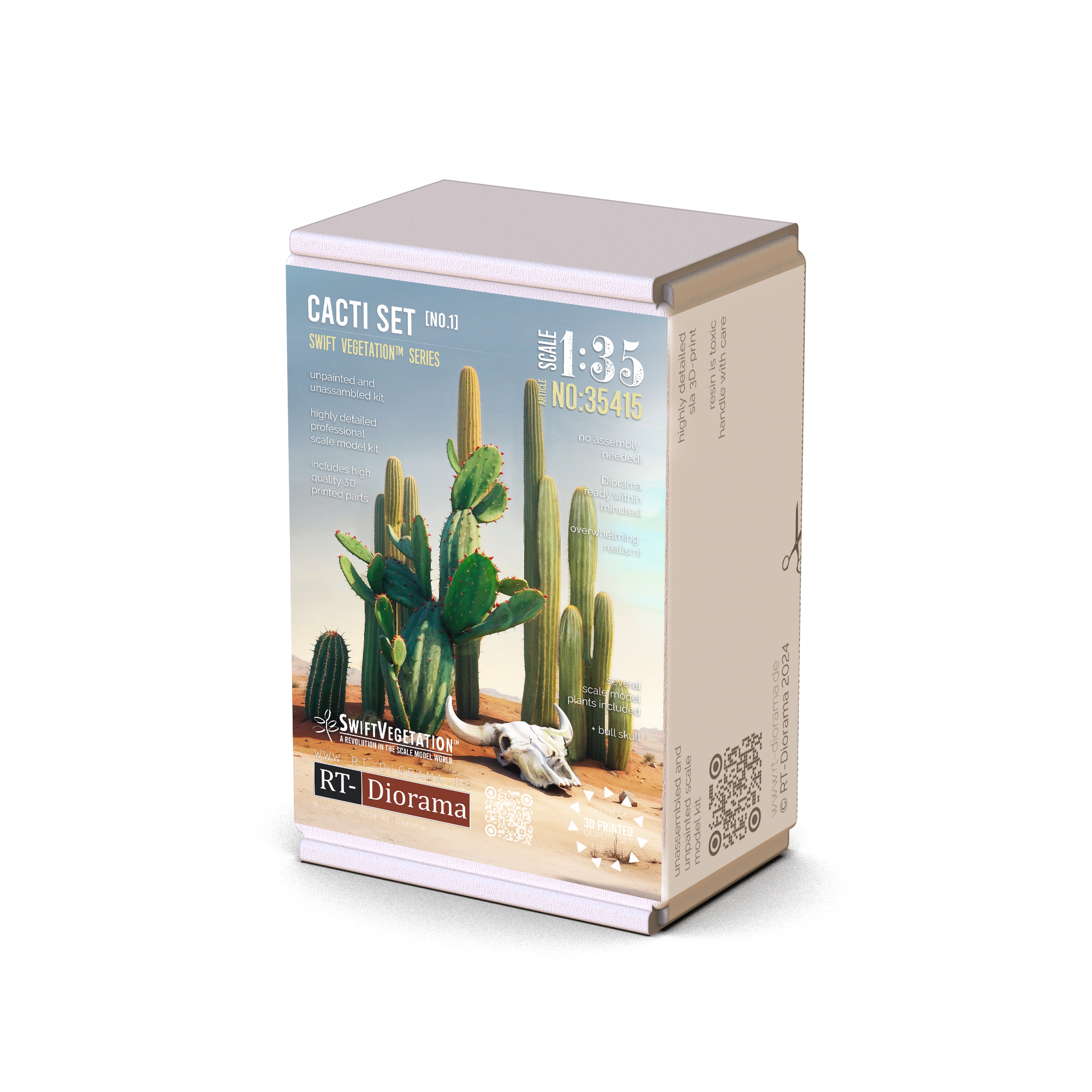 RT Diorama 1/35 Cacti Set No. 1 - Hobby Sense