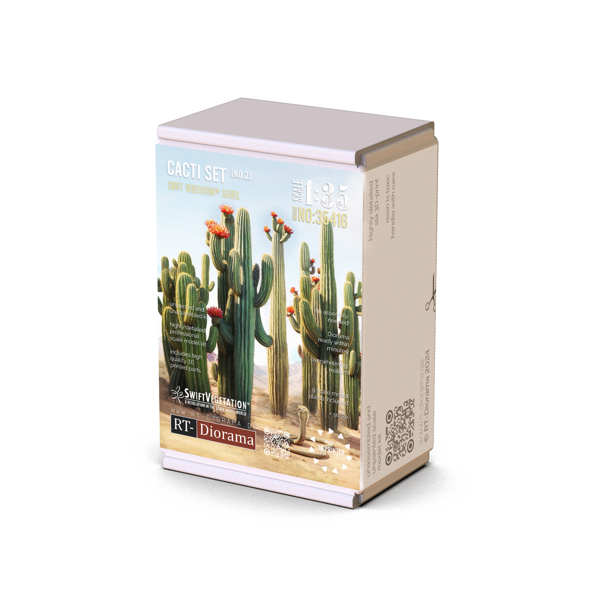 RT Diorama 1/35 Cacti Set No.2 - Hobby Sense