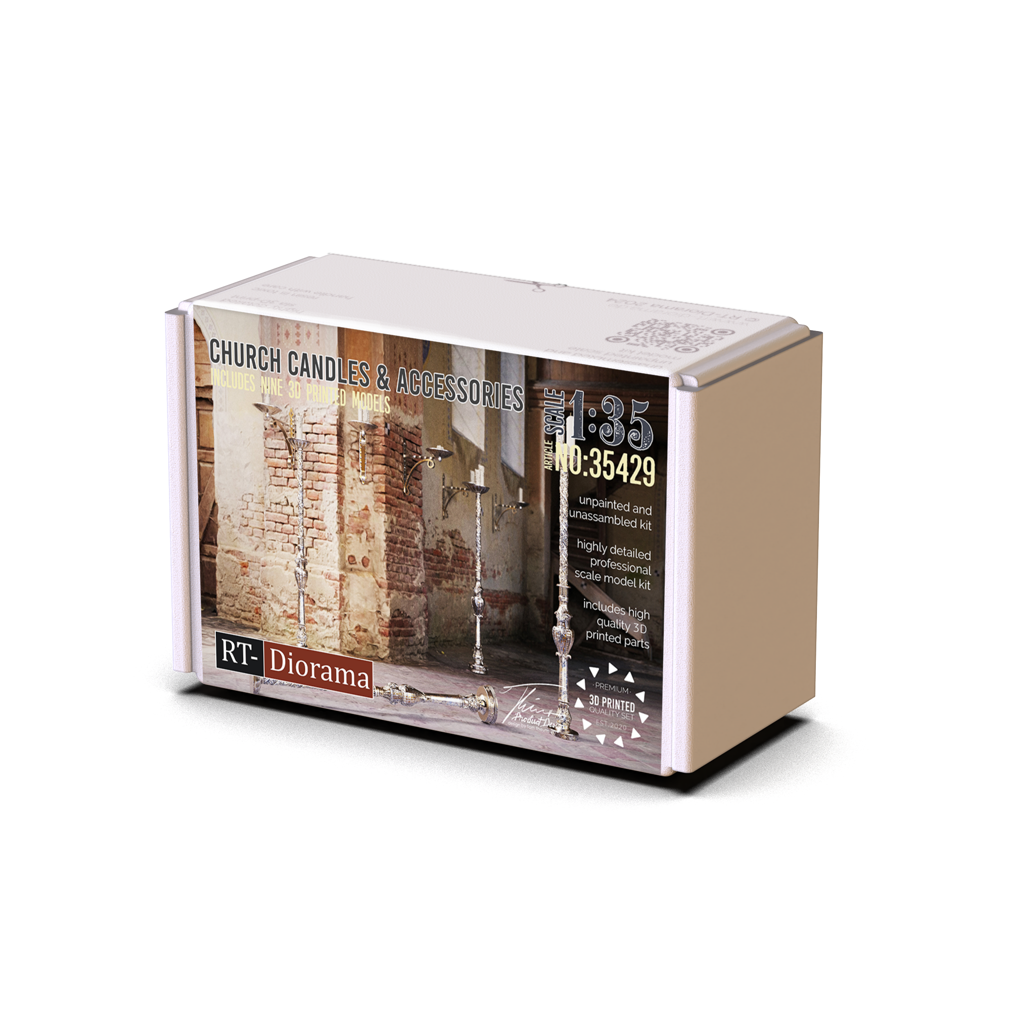 RT Diorama 1/35 Church Candles & Accessories - Hobby Sense