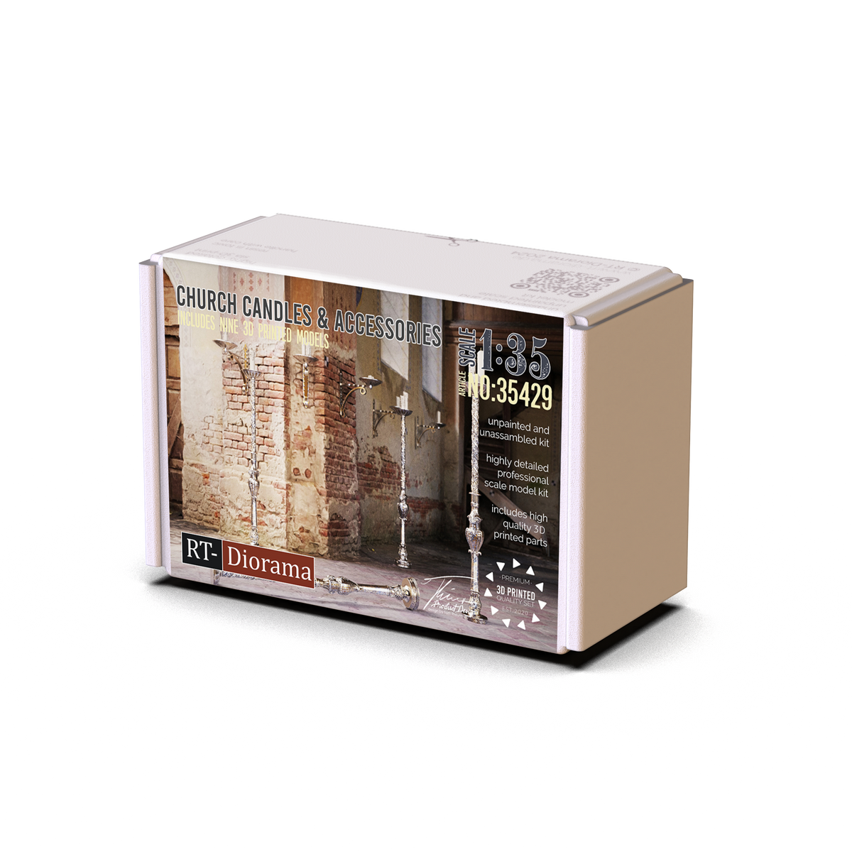 RT Diorama 1/35 Church Candles & Accessories - Hobby Sense