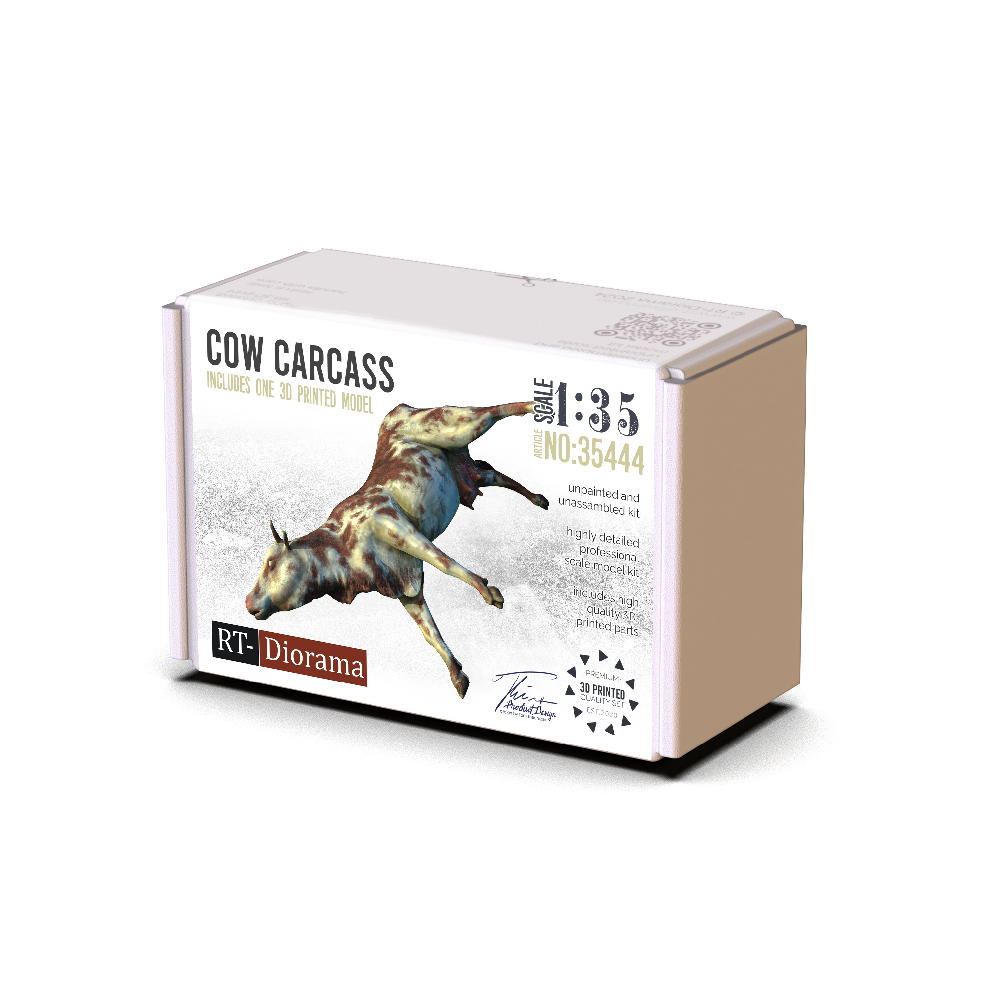 RT Diorama 1/35 Cow Carcass - Hobby Sense