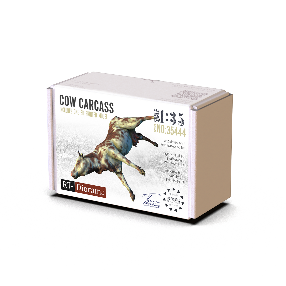 RT Diorama 1/35 Cow Carcass - Hobby Sense