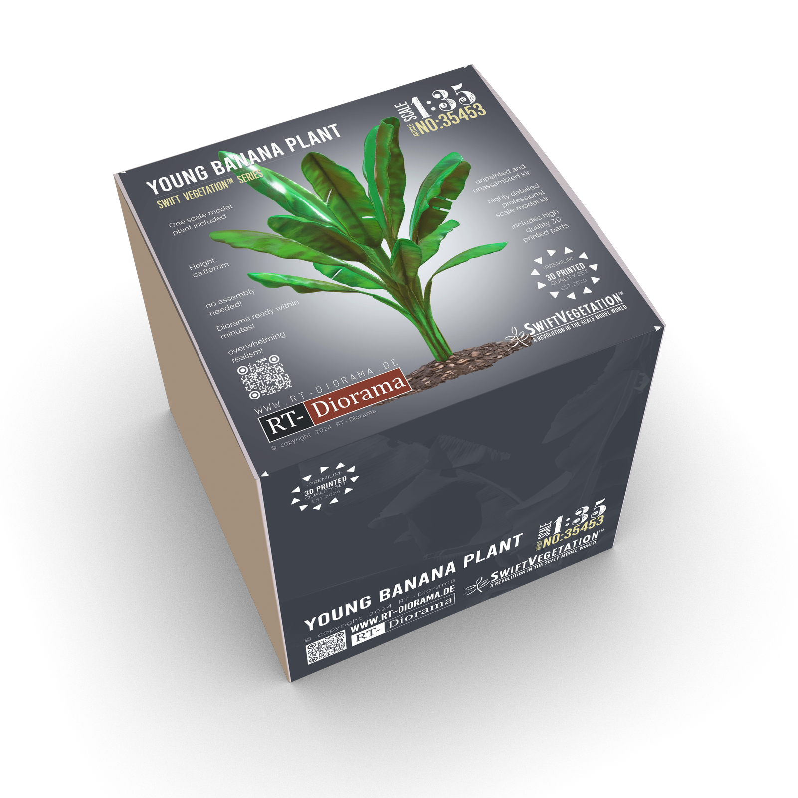 RT Diorama 1/35 Young Banana Plant - Hobby Sense