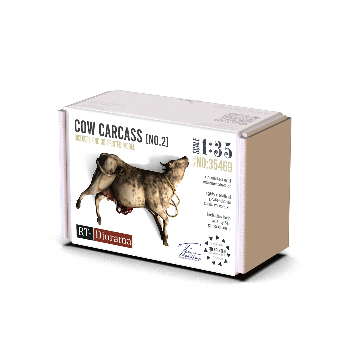 RT Diorama 1/35 Cow Carcass No.2 - Hobby Sense