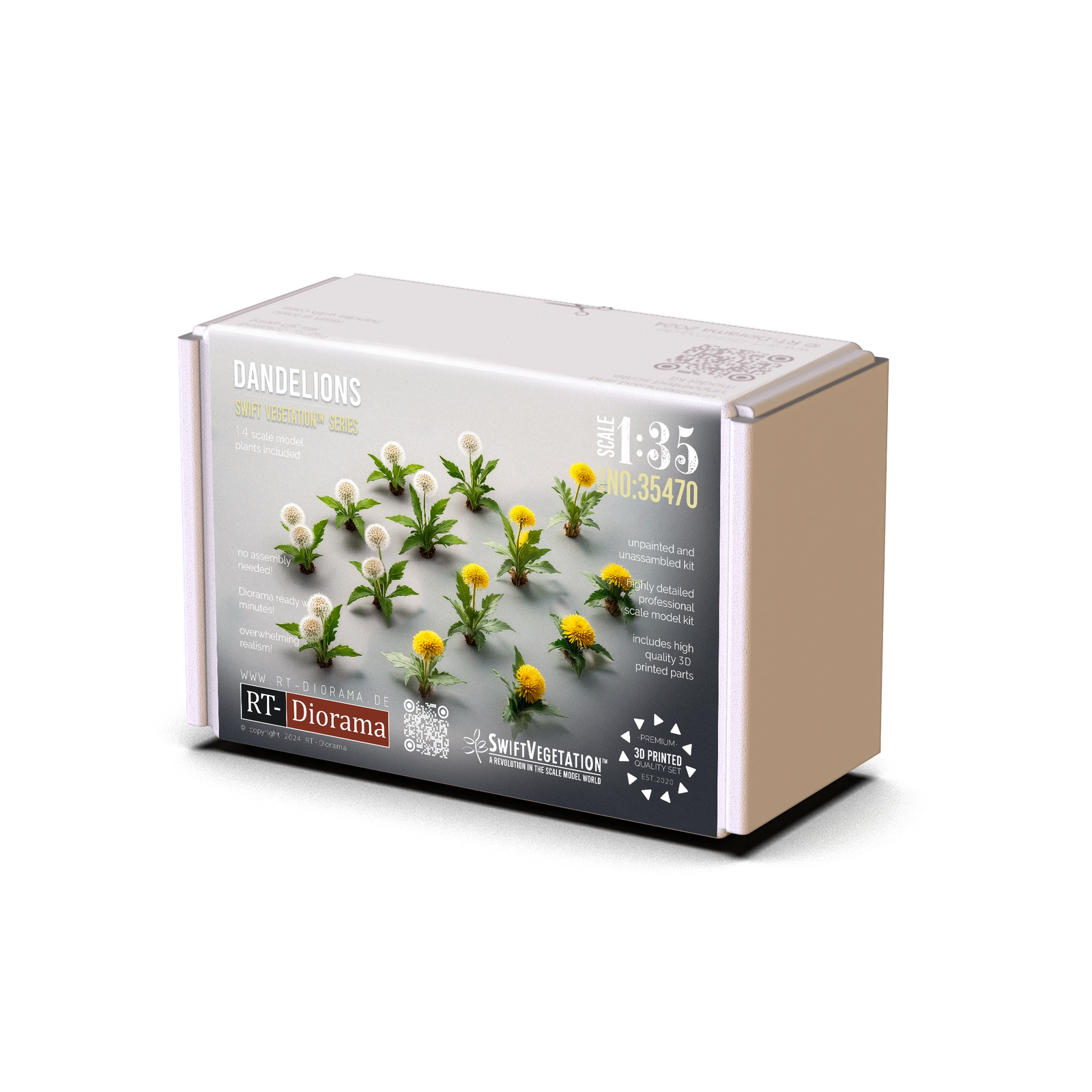 RT Diorama 1/35 Dandelions - Hobby Sense