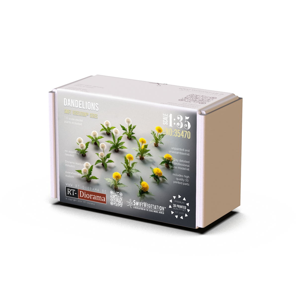 RT Diorama 1/35 Dandelions - Hobby Sense