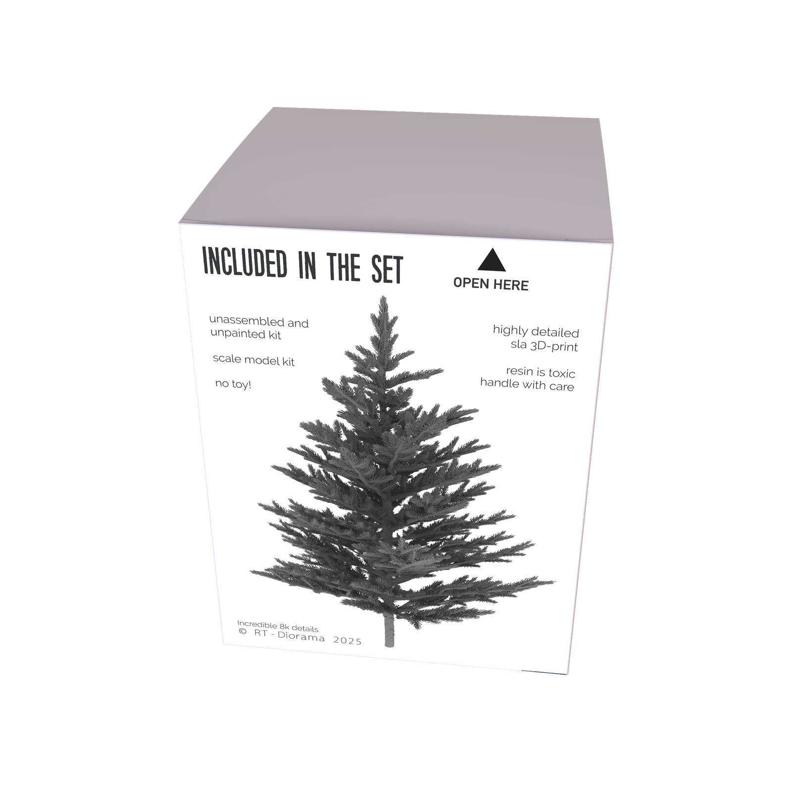 RT Diorama 1/35 Fir Tree (type 1) - Hobby Sense
