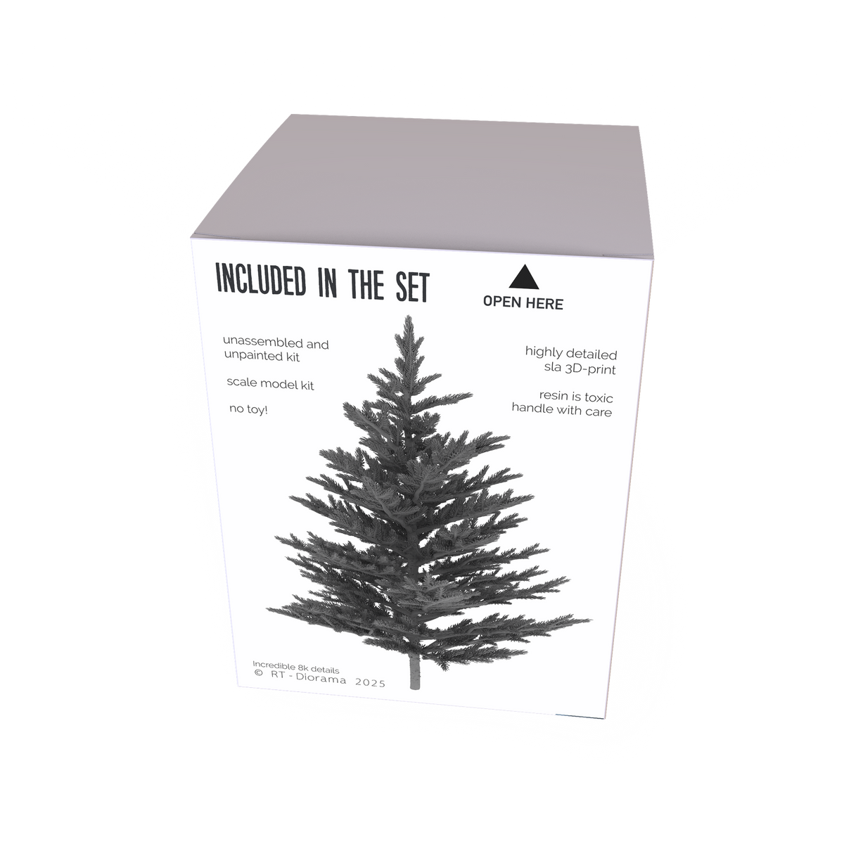 RT Diorama 1/35 Fir Tree (type 1) - Hobby Sense