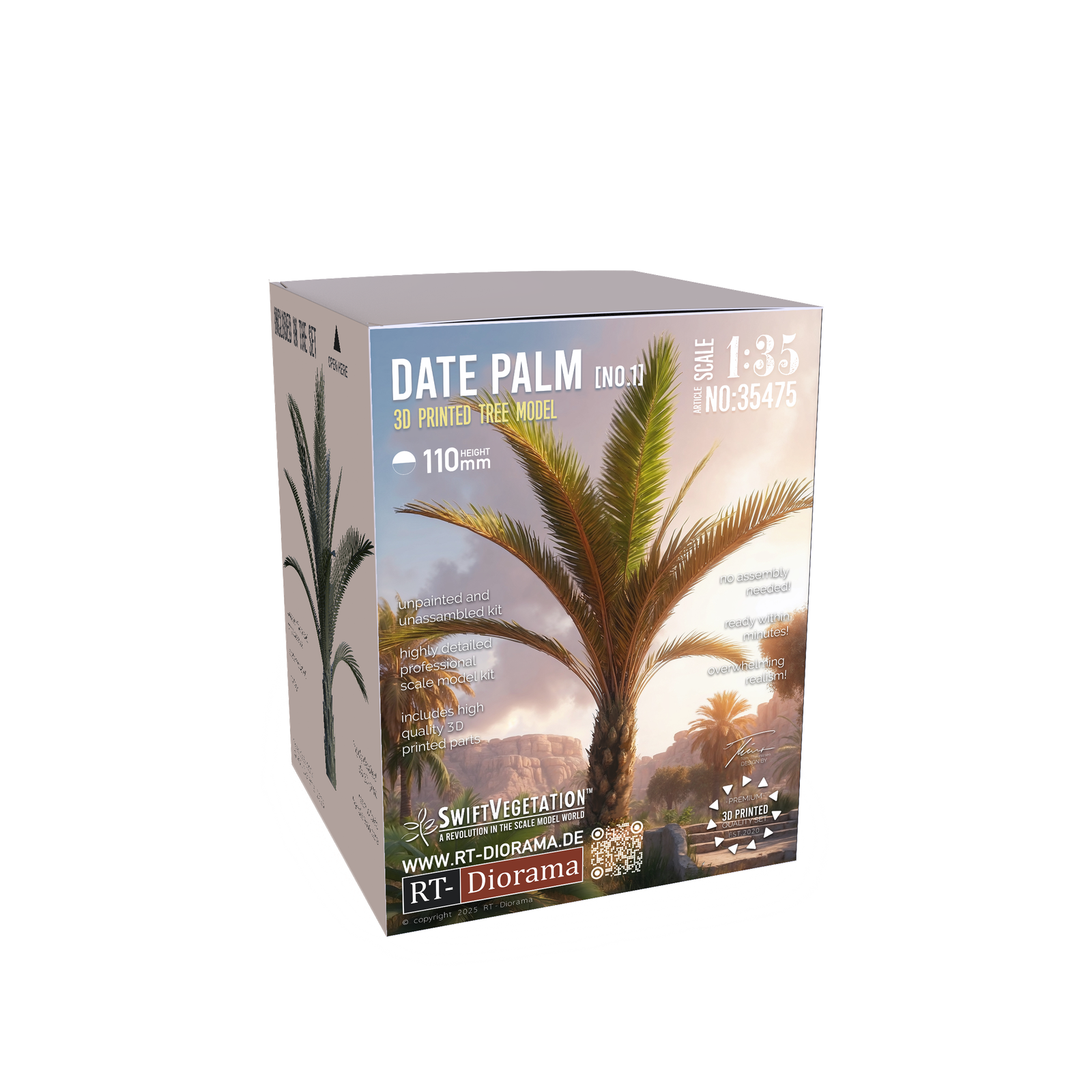 RT Diorama 1/35 Date Palm (type 1) - Hobby Sense