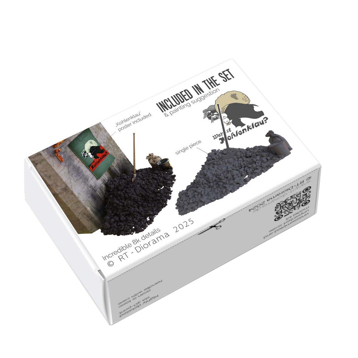RT Diorama 1/35 Small Coal Pile - Hobby Sense