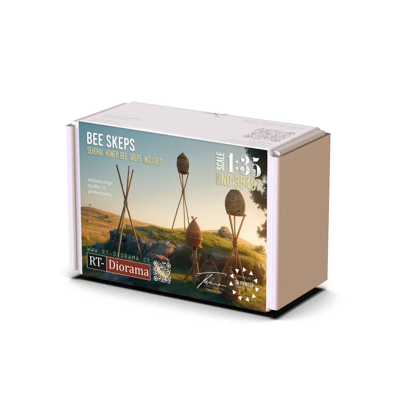 RT Diorama 1/35 Bee Skeps - Hobby Sense