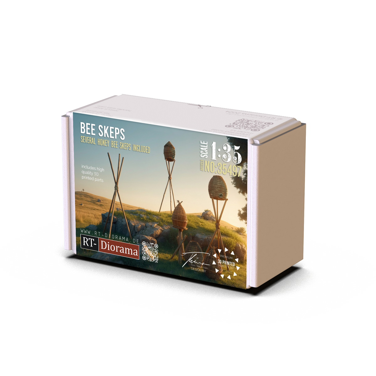 RT Diorama 1/35 Bee Skeps - Hobby Sense