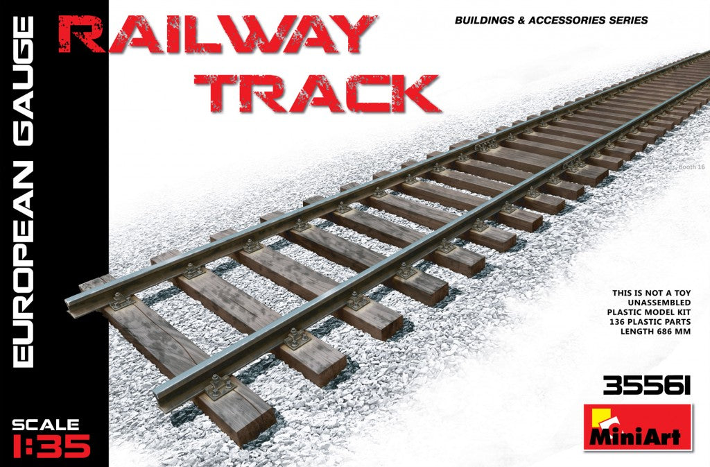 1/35 Railway Track (European Gauge) - Hobby Sense