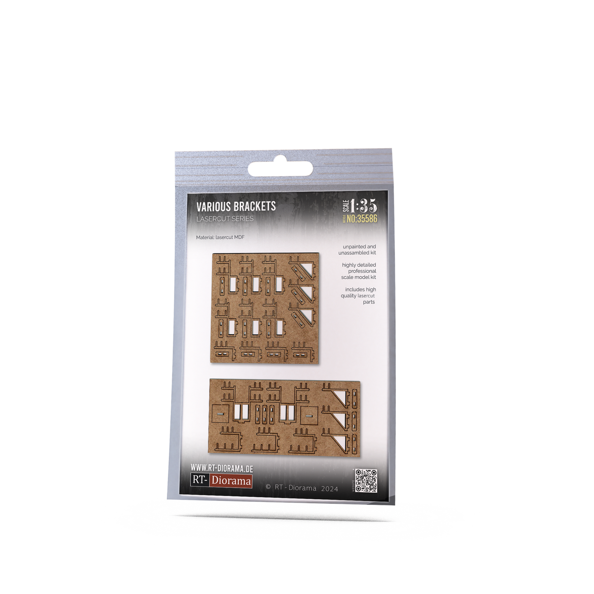 RT Diorama 1/35 Various Brackets - Hobby Sense