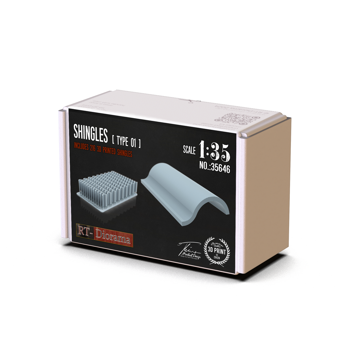 RT Diorama 1/35 Shingles [Type 1] - Hobby Sense