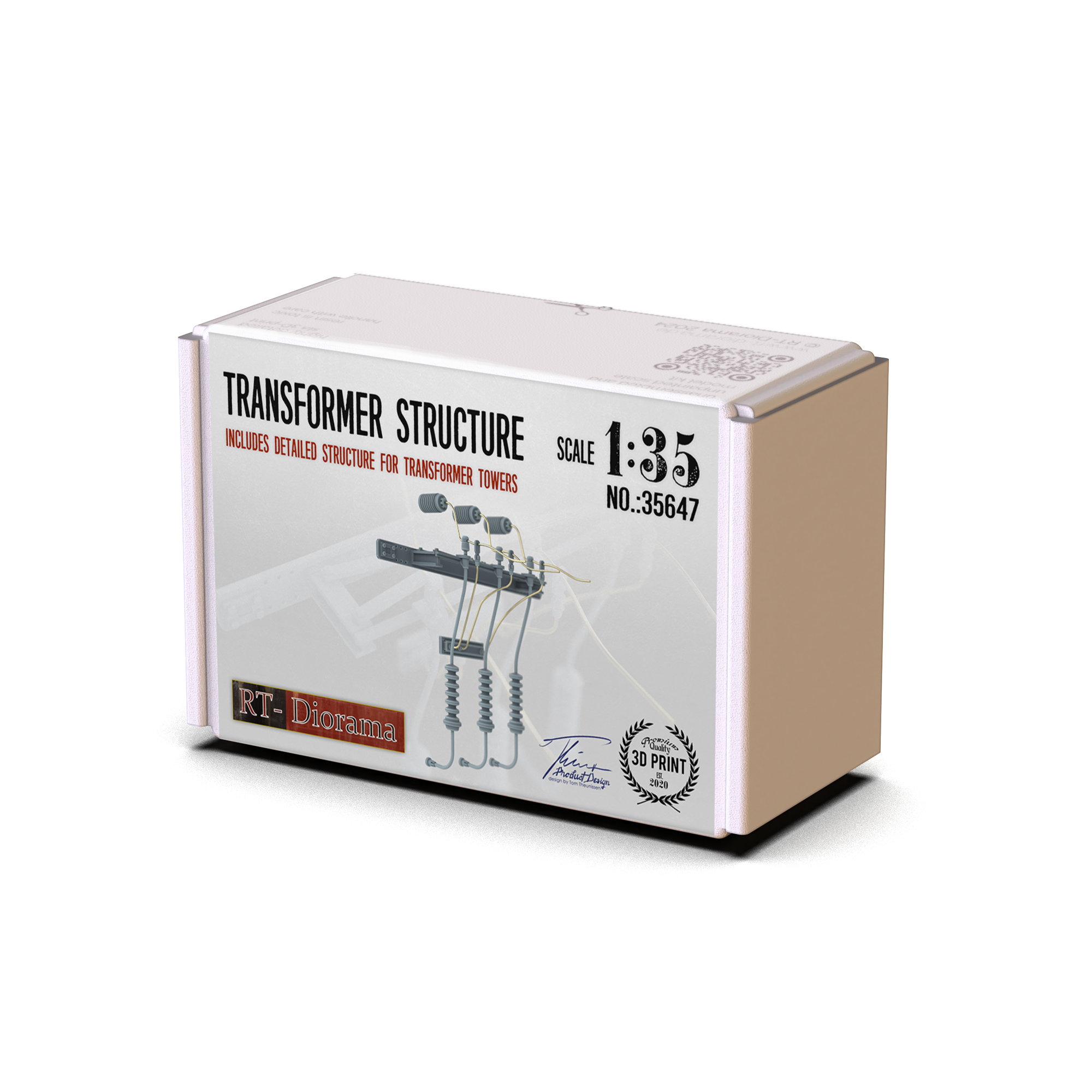 RT Diorama 1/35 Transformer Structure - Hobby Sense