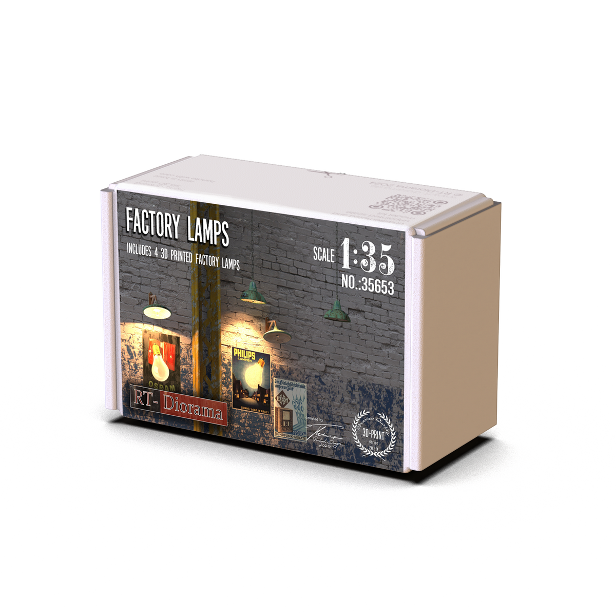RT Diorama 1/35 Industrial Lamps - Hobby Sense