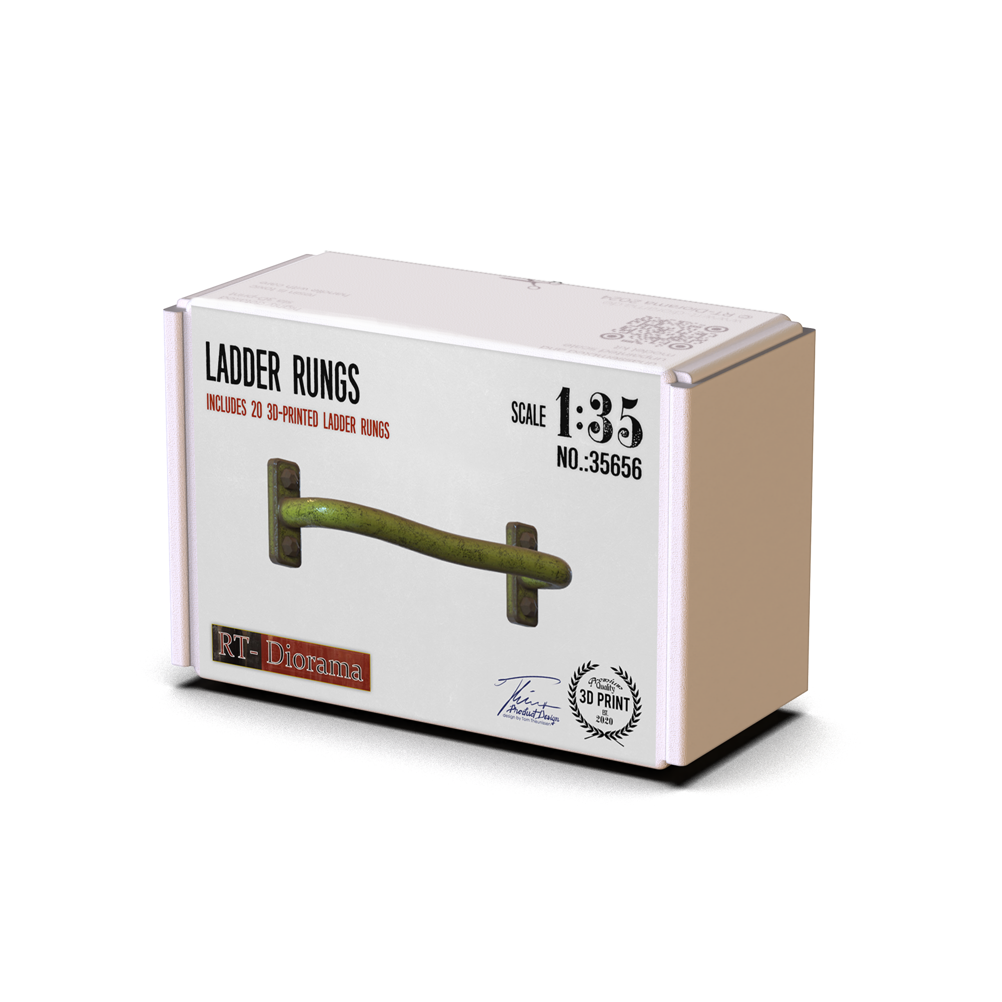RT Diorama 1/35 Ladder Rungs - Hobby Sense