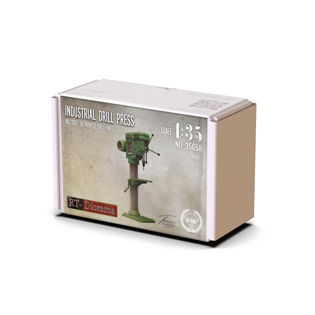 RT Diorama 1/35 Industrial Drill Press - Hobby Sense