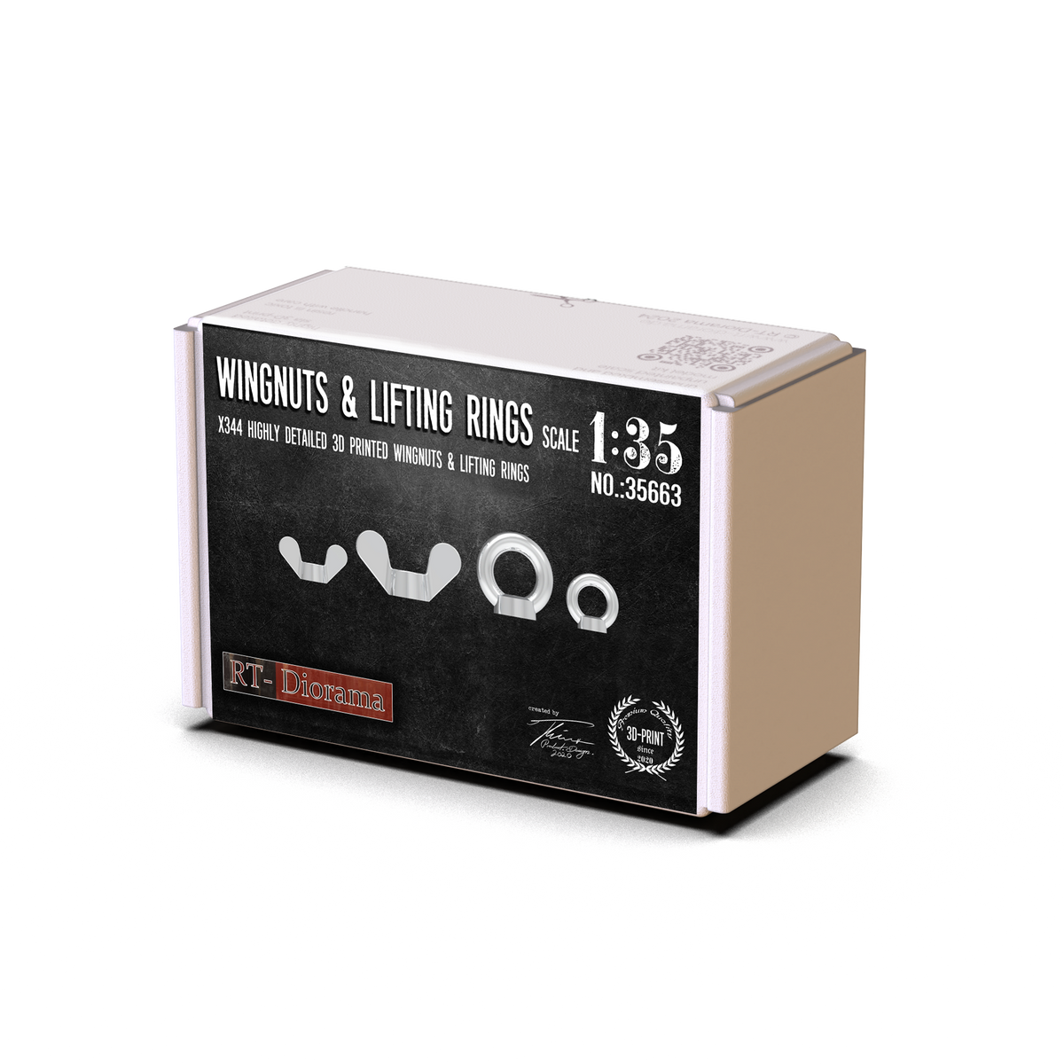 RT Diorama 1/35 Wingnuts & Lifting Rings - Hobby Sense