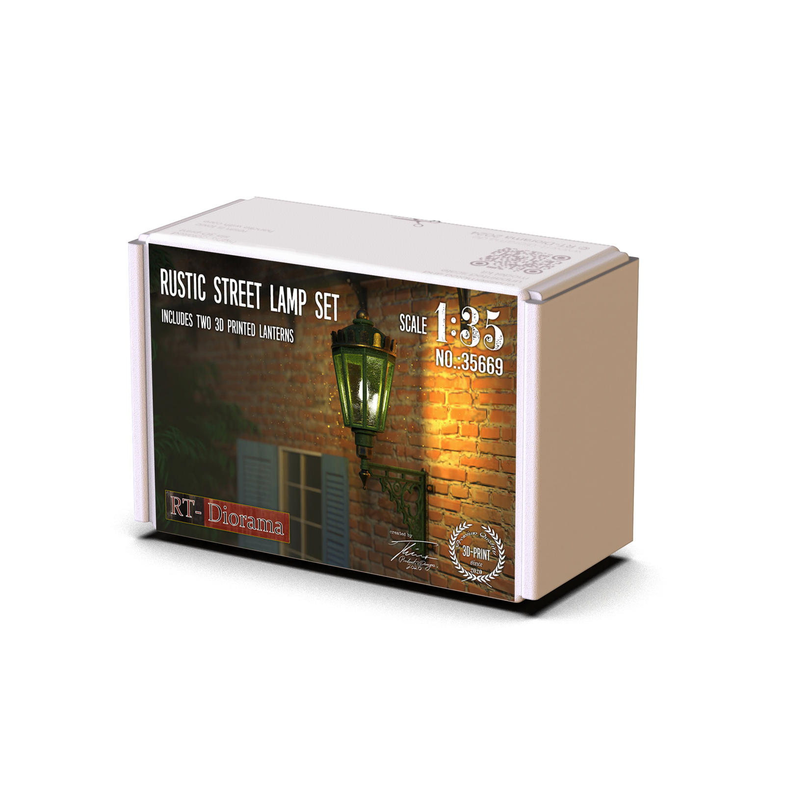 RT Diorama 1/35 Rustic Street Lamp Set - Hobby Sense