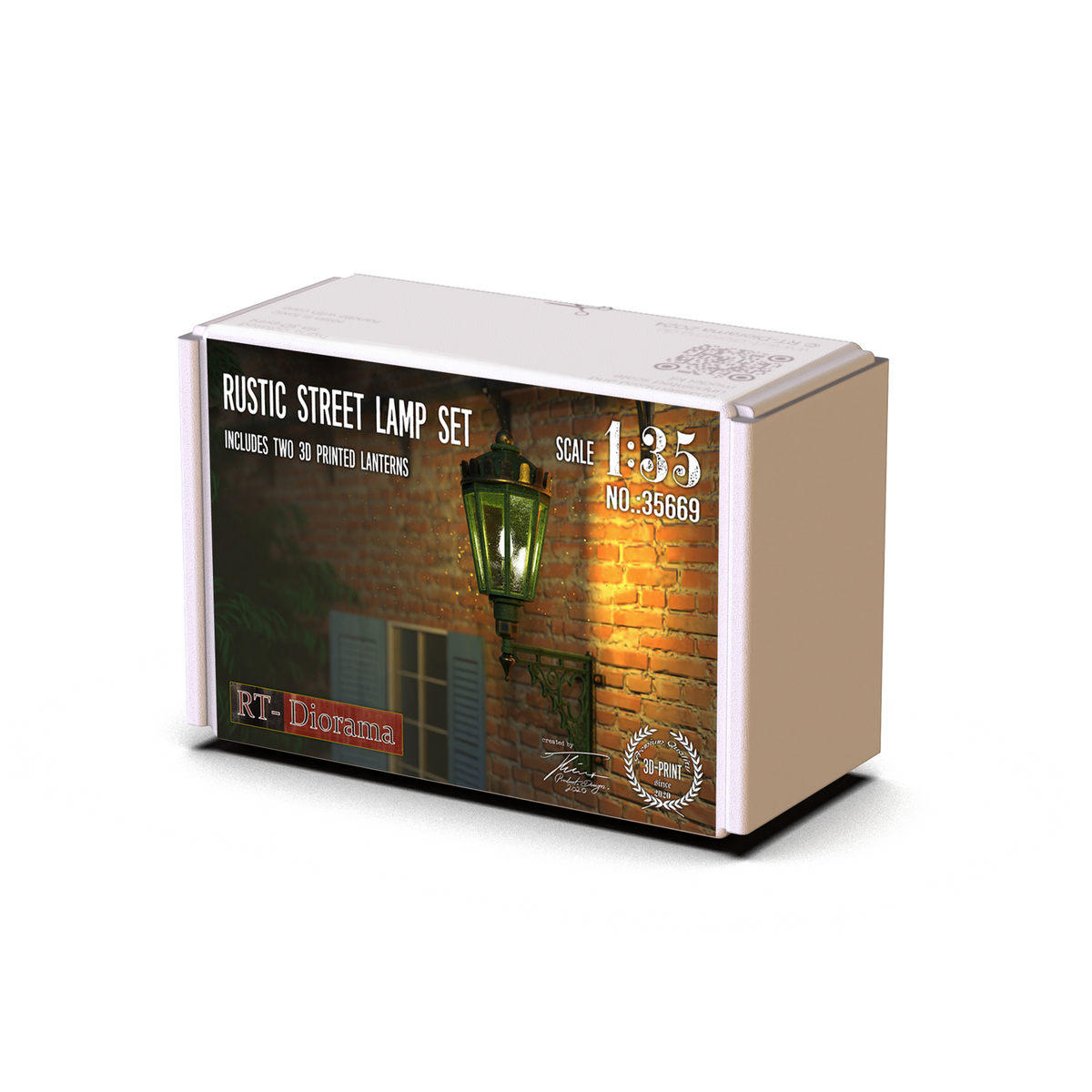 RT Diorama 1/35 Rustic Street Lamp Set - Hobby Sense