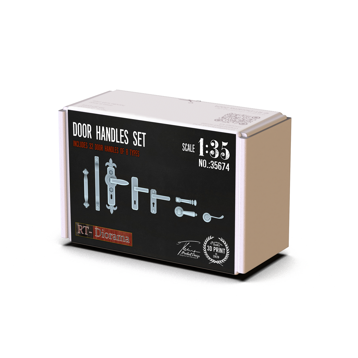 RT Diorama 1/35 Door Handles Set - Hobby Sense