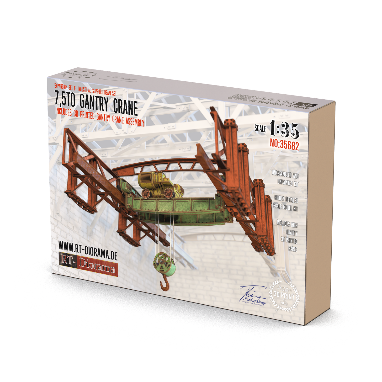 RT Diorama 1/35 7,5to Gantry Crane - Hobby Sense