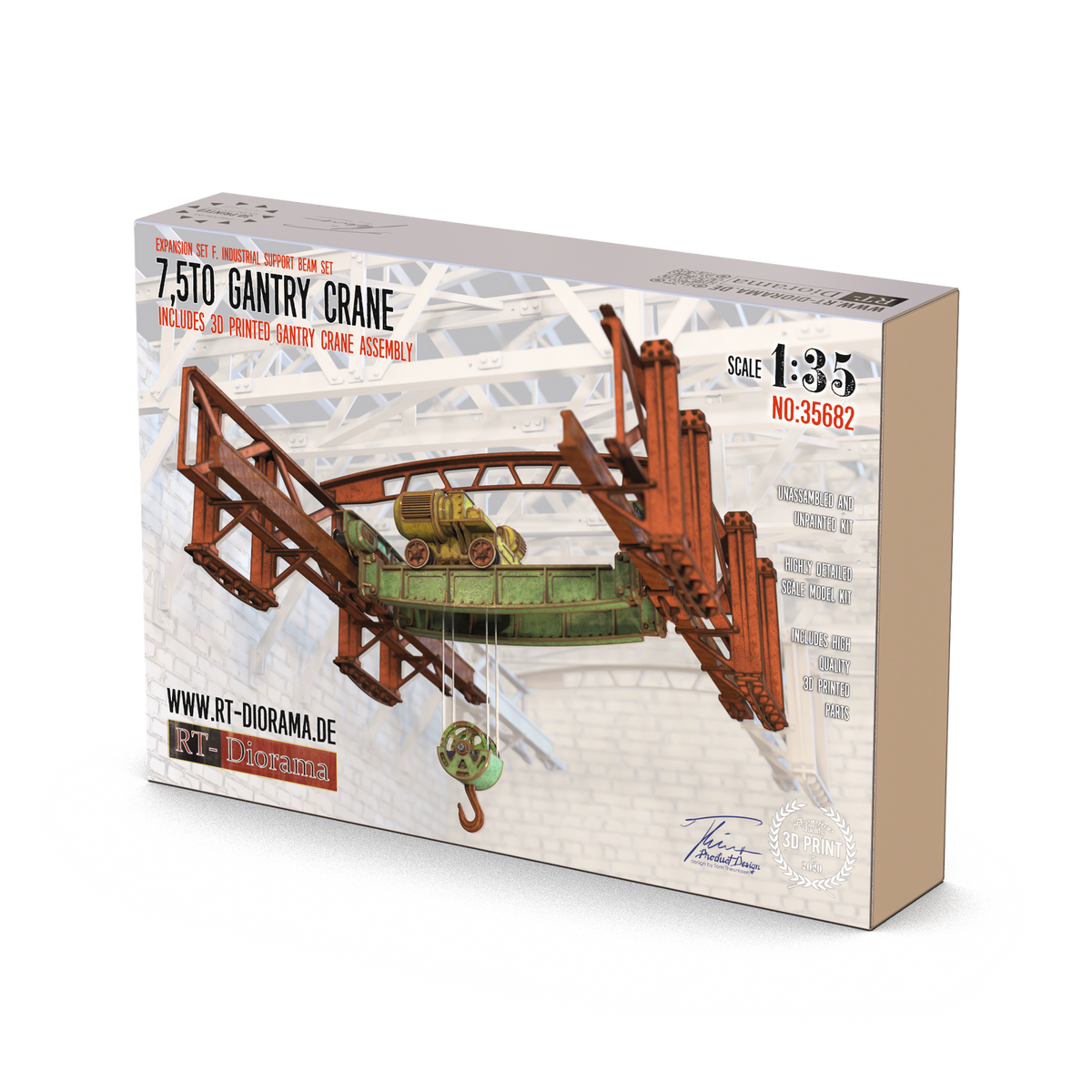 RT Diorama 1/35 7,5to Gantry Crane - Hobby Sense