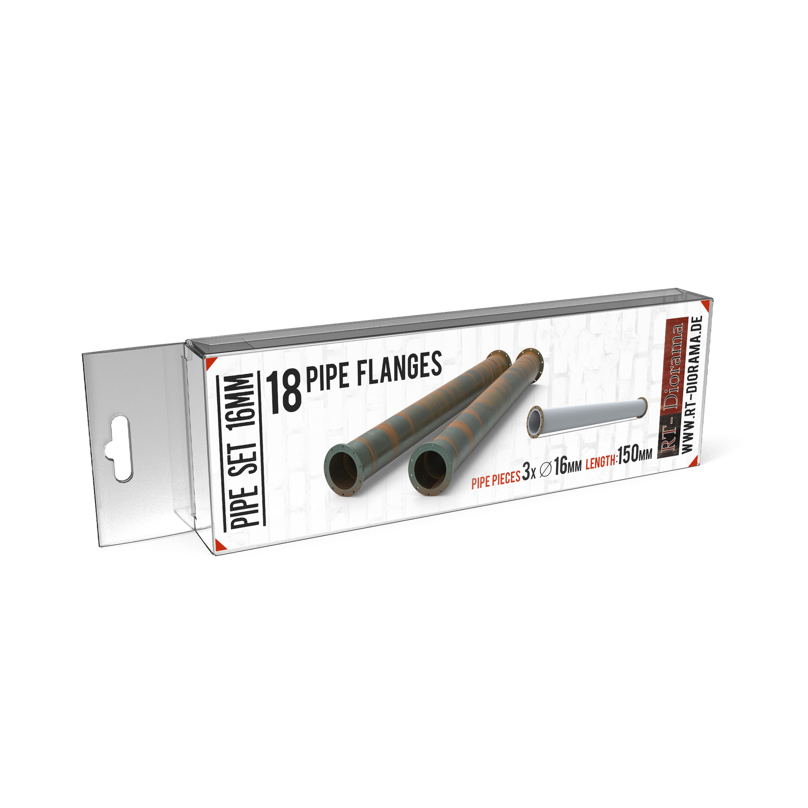 RT Diorama 1/35 Pipe Set 16mm - Hobby Sense