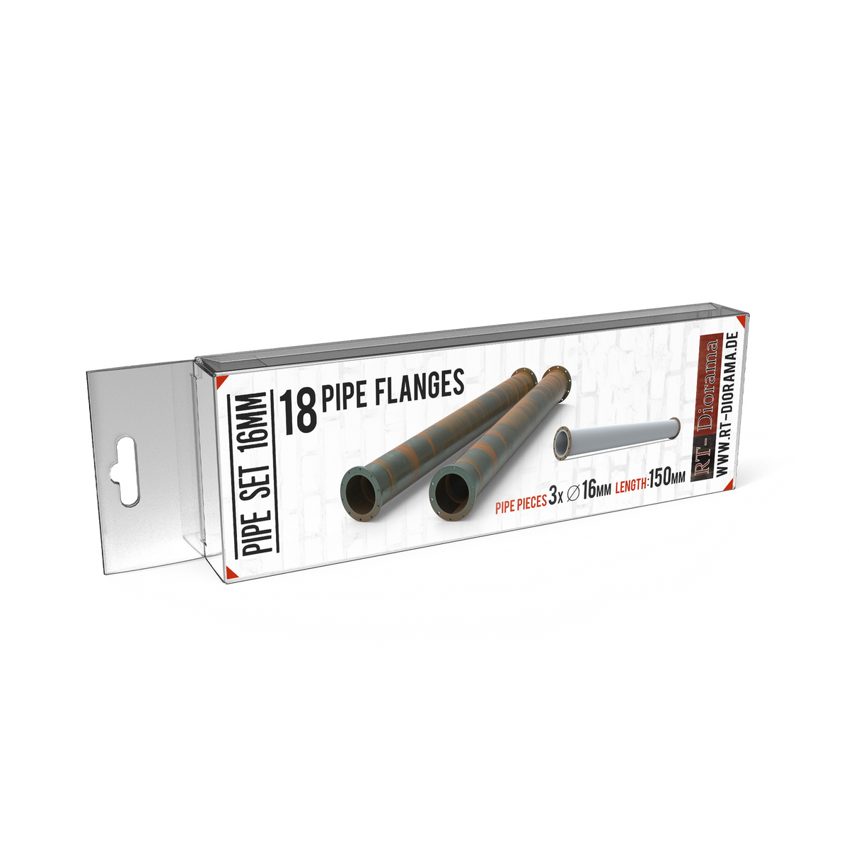 RT Diorama 1/35 Pipe Set 16mm - Hobby Sense