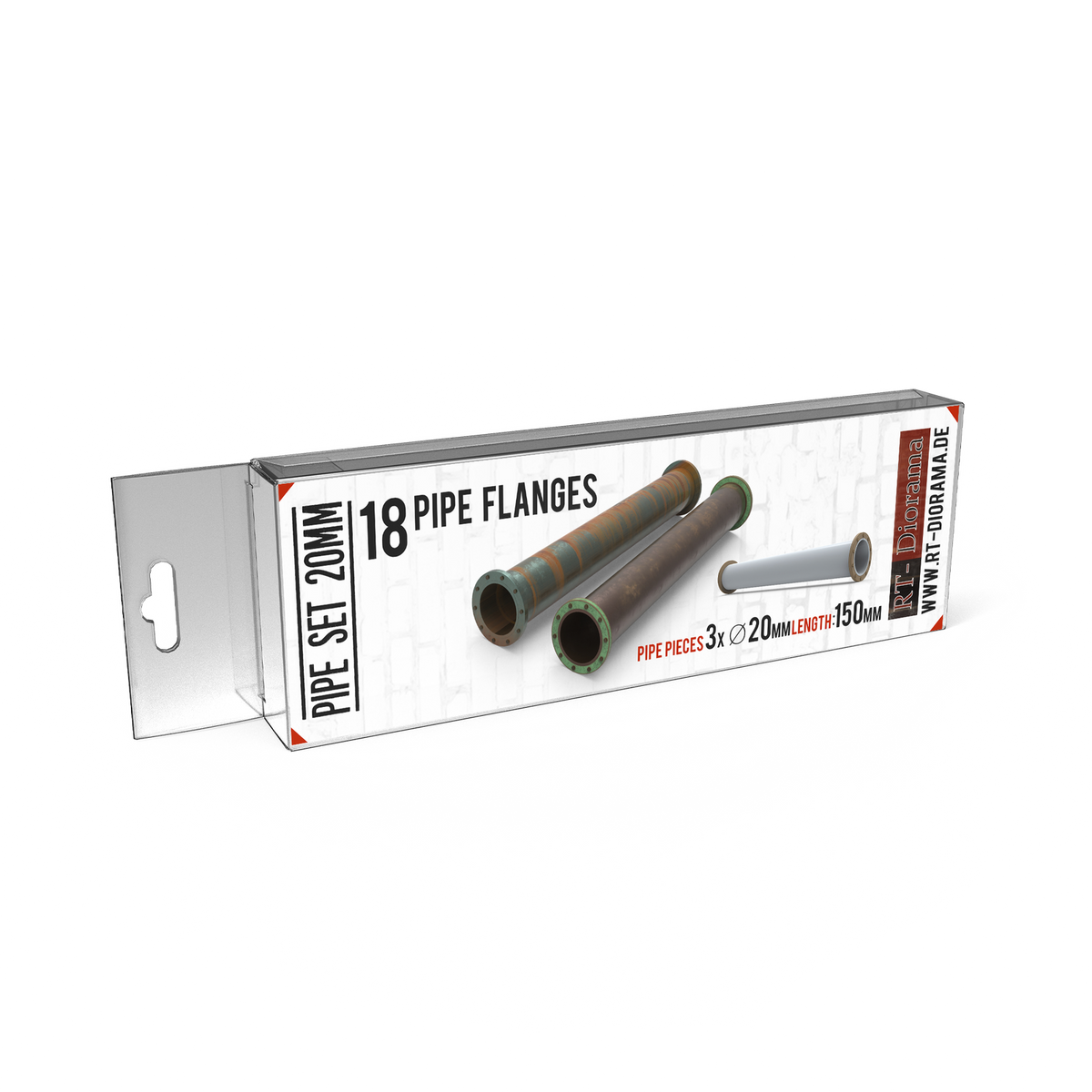 RT Diorama 1/35 Pipe Set 20mm - Hobby Sense