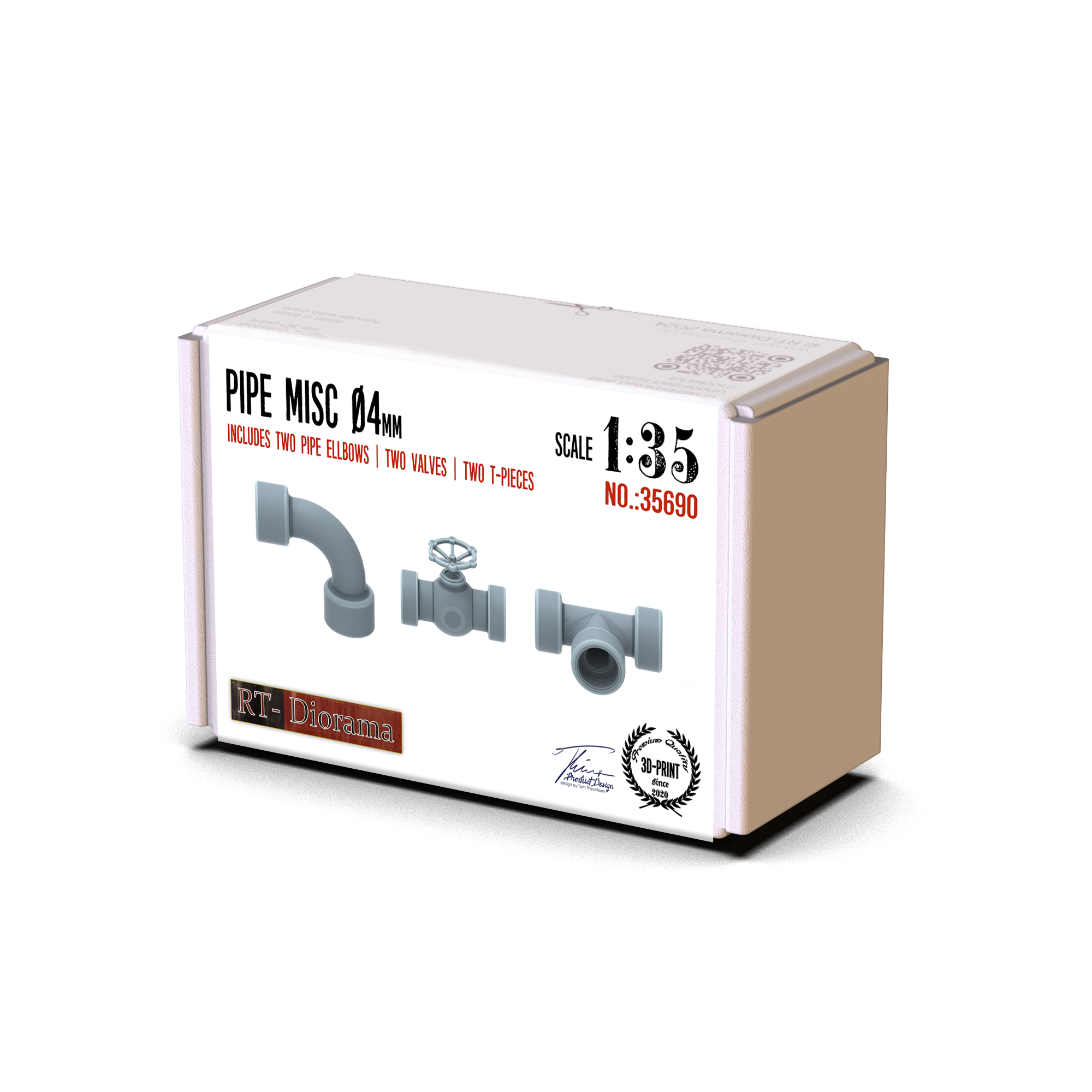 RT Diorama 1/35 Pipe Misc. 6mm - Hobby Sense