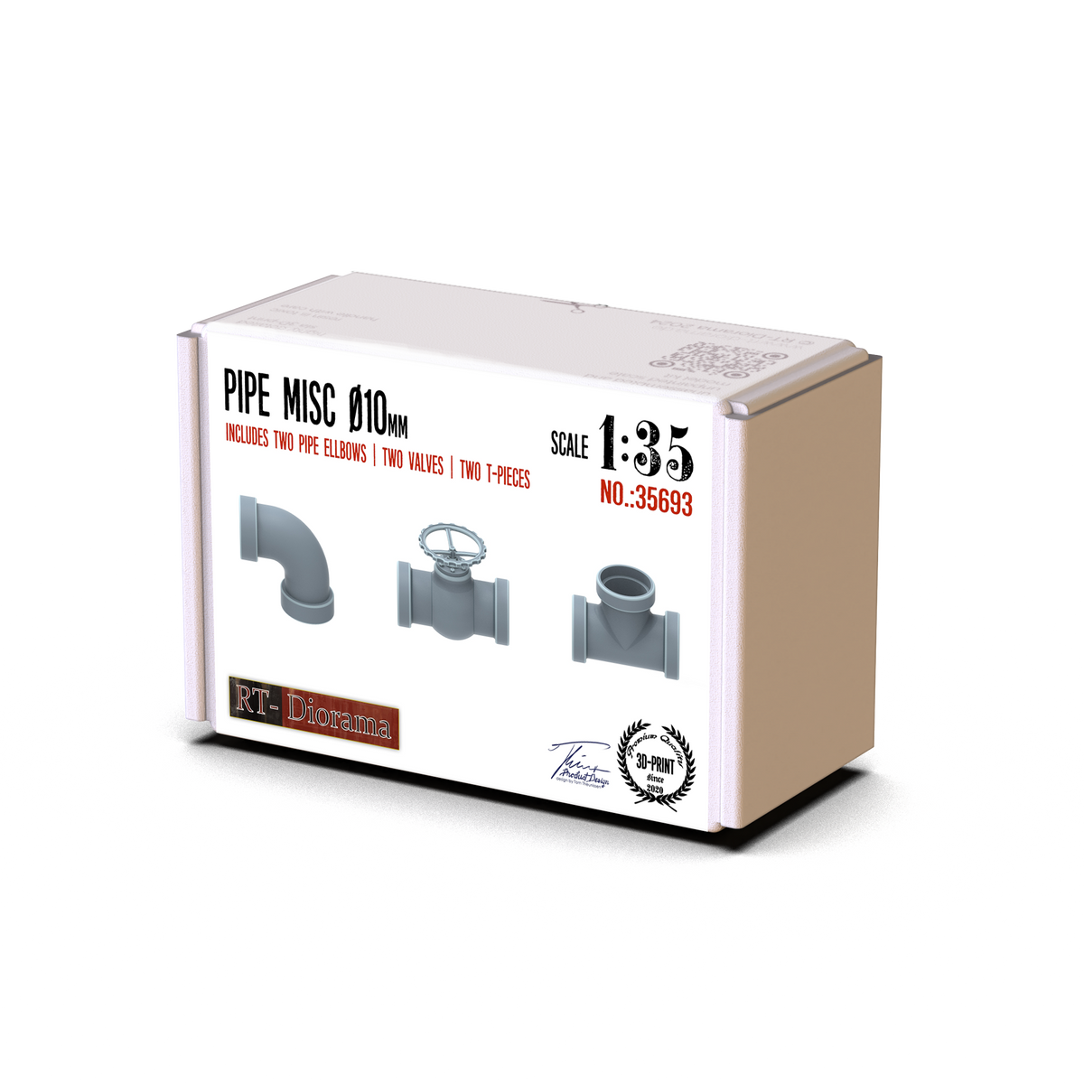 RT Diorama 1/35 Pipe Misc. 10mm - Hobby Sense
