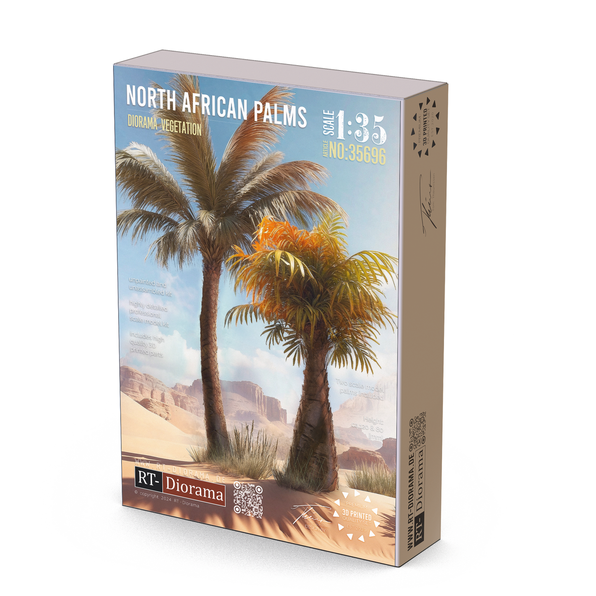 RT Diorama 1/35 North African Palms Set - Hobby Sense