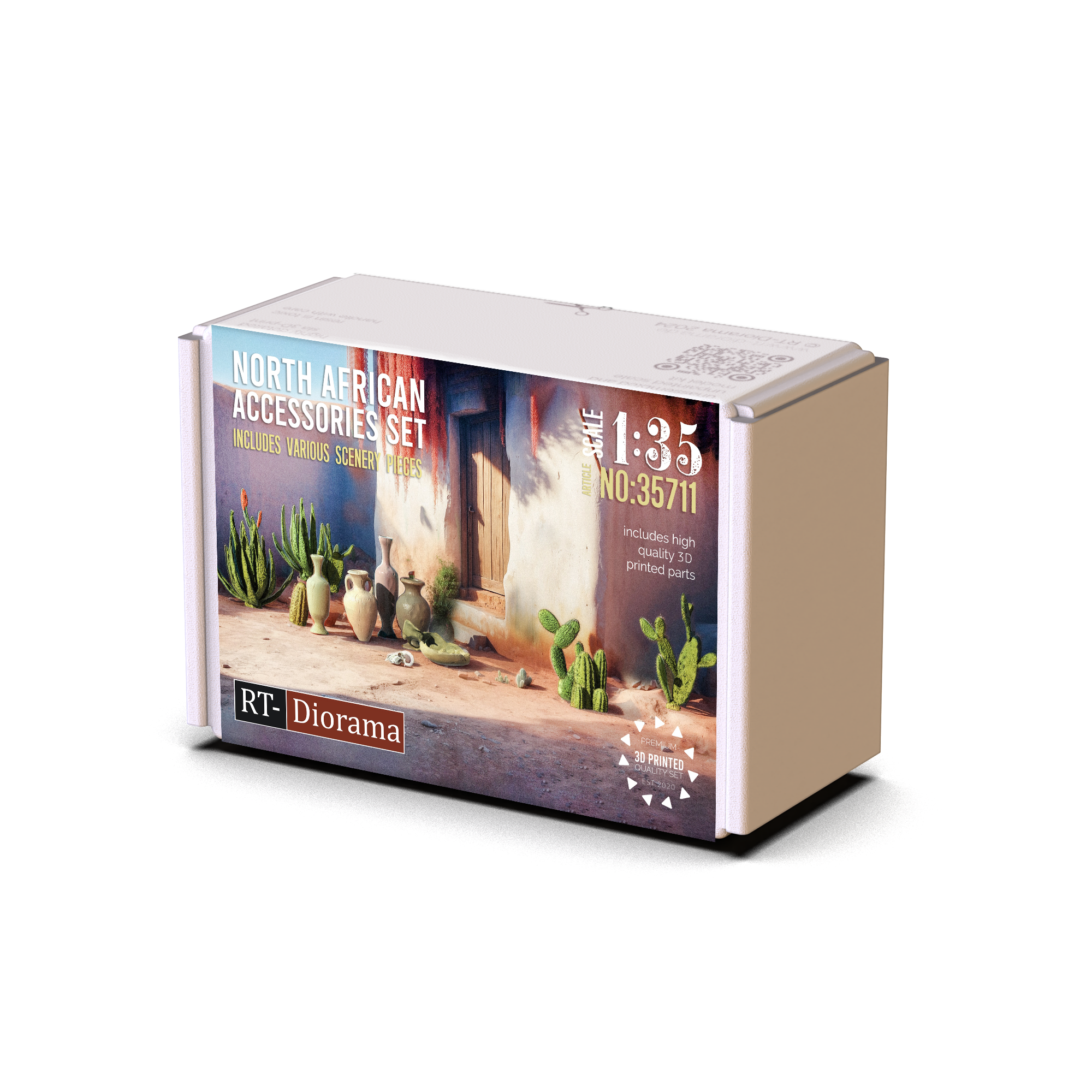 RT Diorama 1/35 North African Accessories Set - Hobby Sense