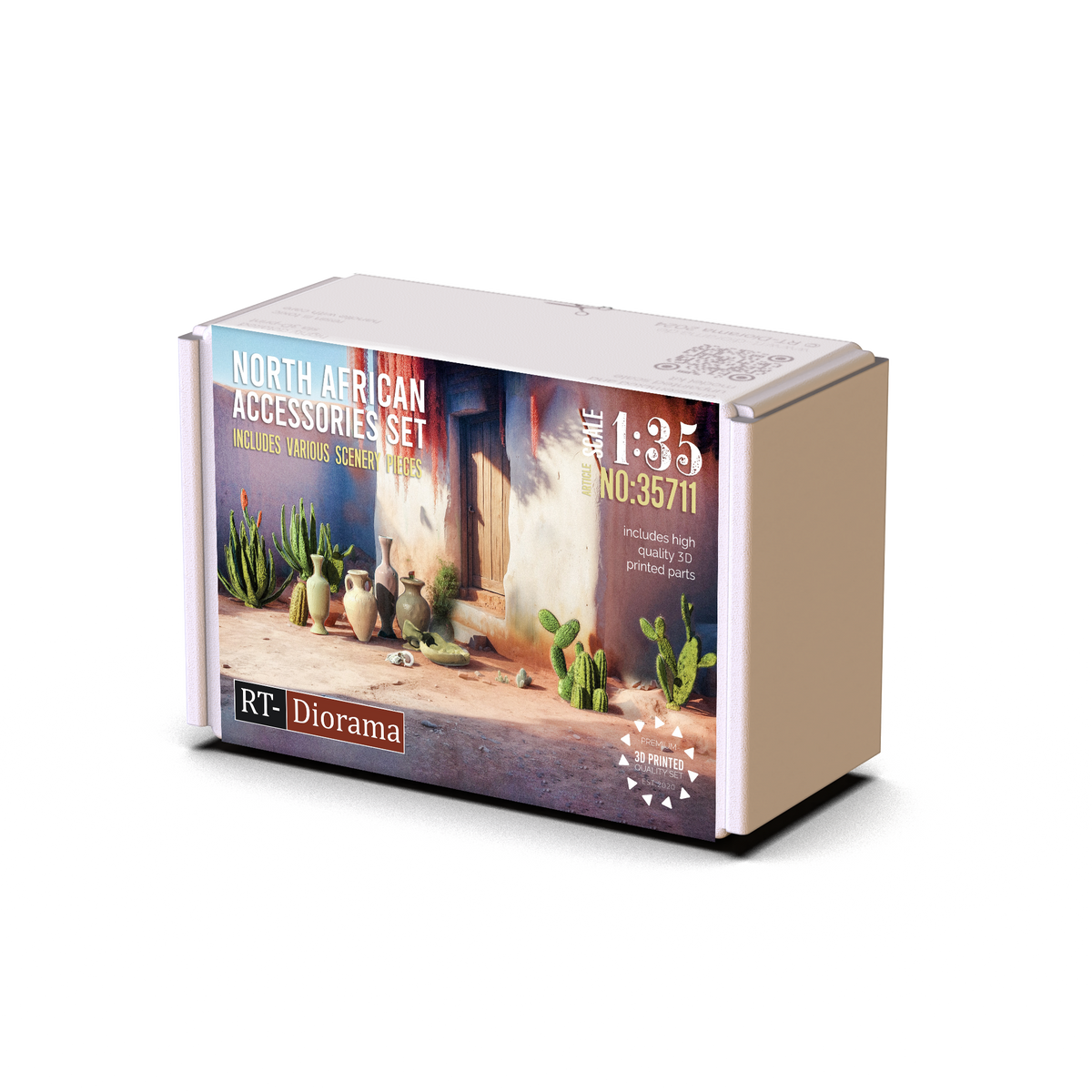 RT Diorama 1/35 North African Accessories Set - Hobby Sense