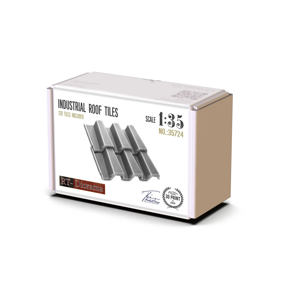 RT Diorama 1/35 Industrial Rooftiles - Hobby Sense
