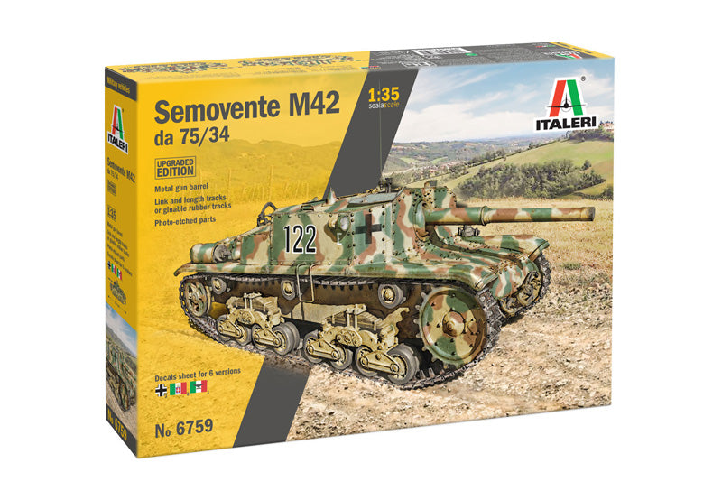 Italeri 1/35 Semovente M42 da 75/34 Upgraded