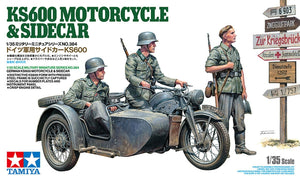 1/35 KS600 Motorcycle & Sidecar - Hobby Sense