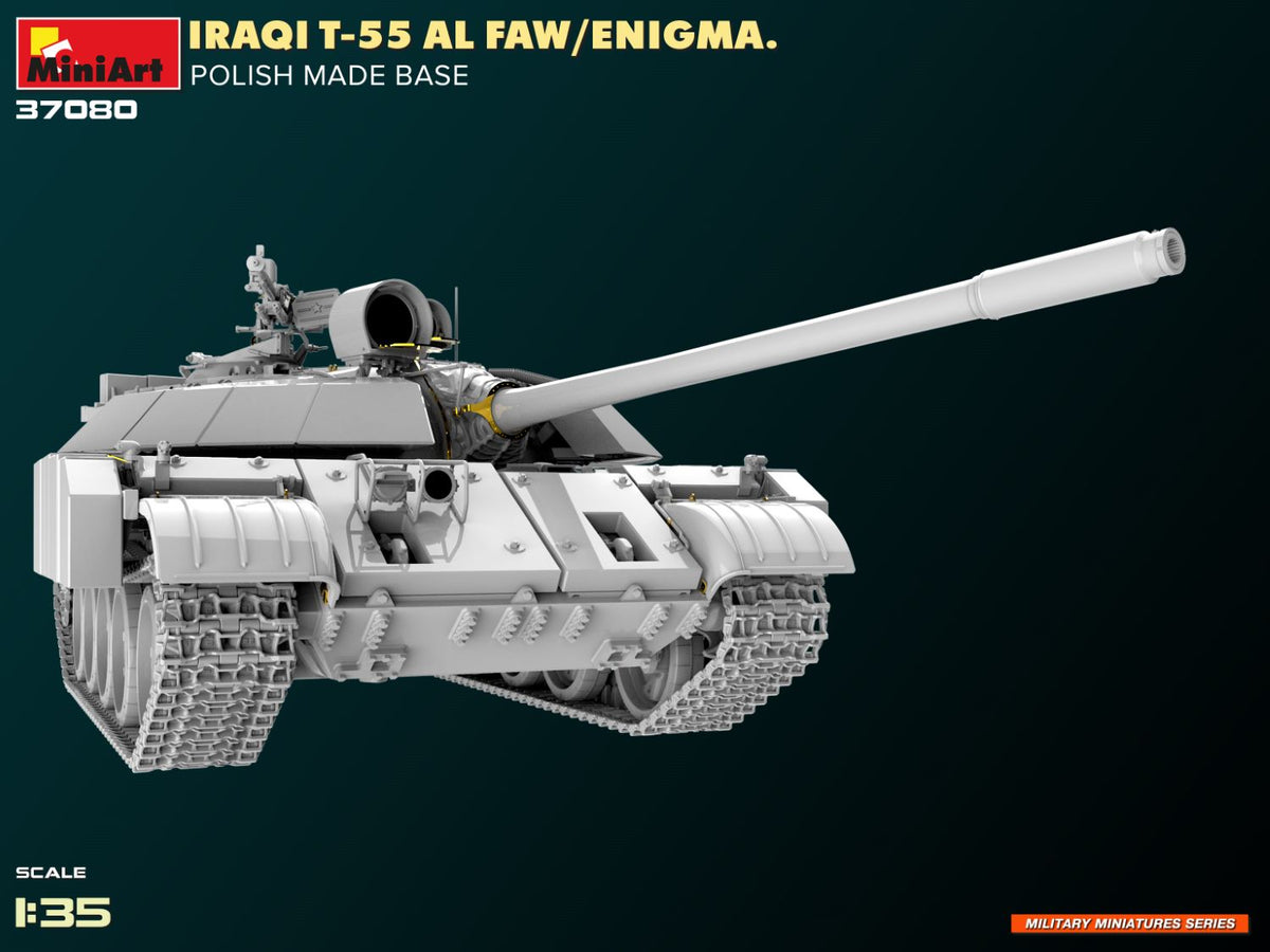 1/35 Iraqi T55 Al Faw/Enigma. Polish Made Base - Hobby Sense