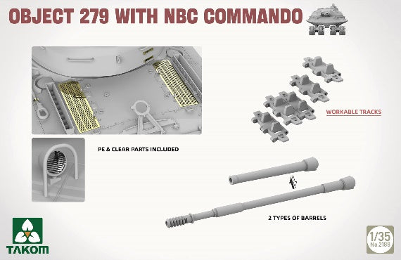 1/35 Object 279 With NBC Commando - Hobby Sense