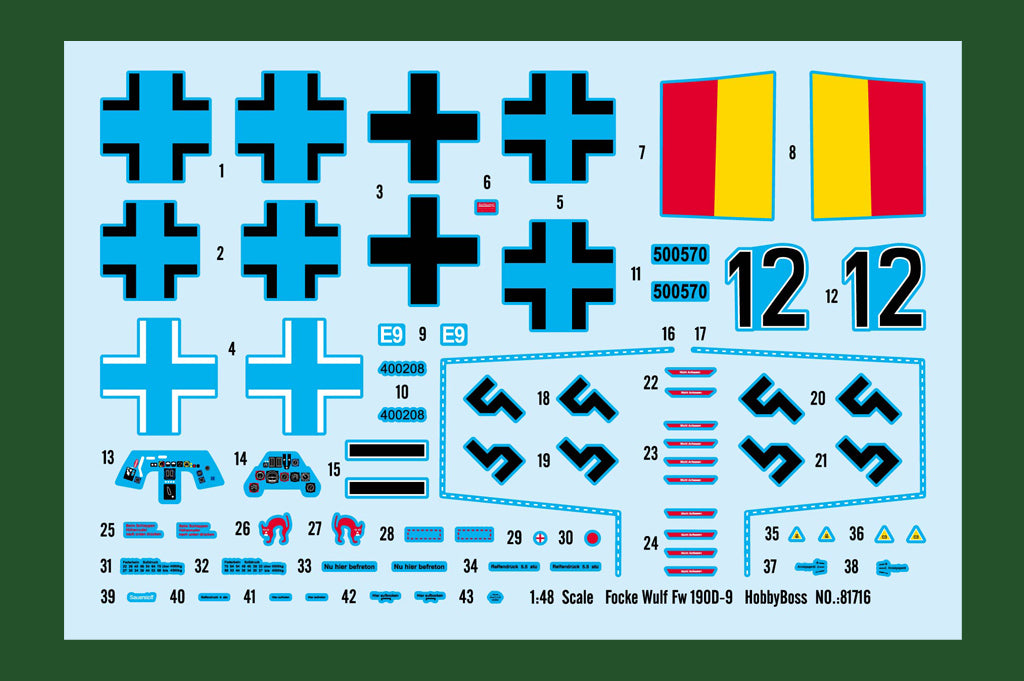 1/48 Focke-Wulf Fw 190D-9 - Hobby Sense