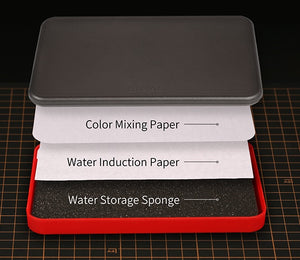 Poseidon Moisturizing Color Mixing Box for Acrylic Paints - Hobby Sense