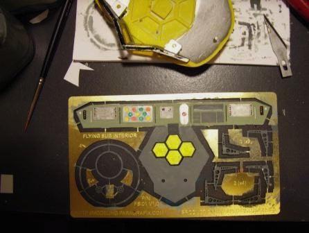 1/128 Flying Sub Photo-Etched Interior - Hobby Sense