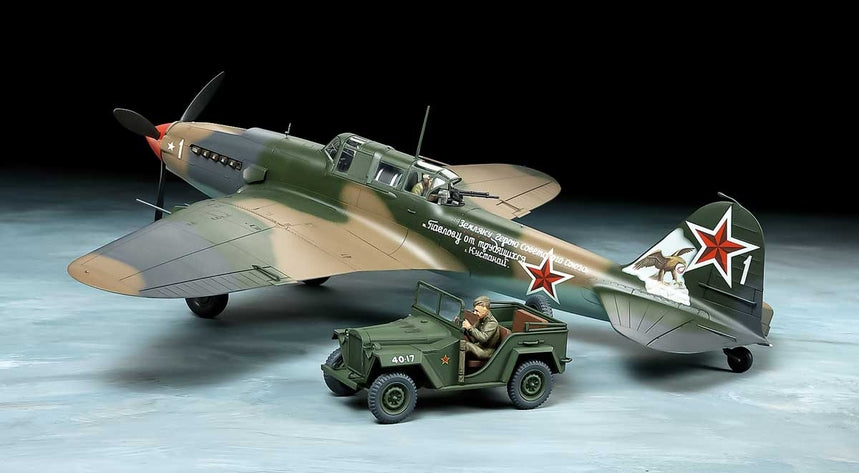 1/48 Ilyushin IL2 Shturmovik W/Gaz 67B Set - Hobby Sense