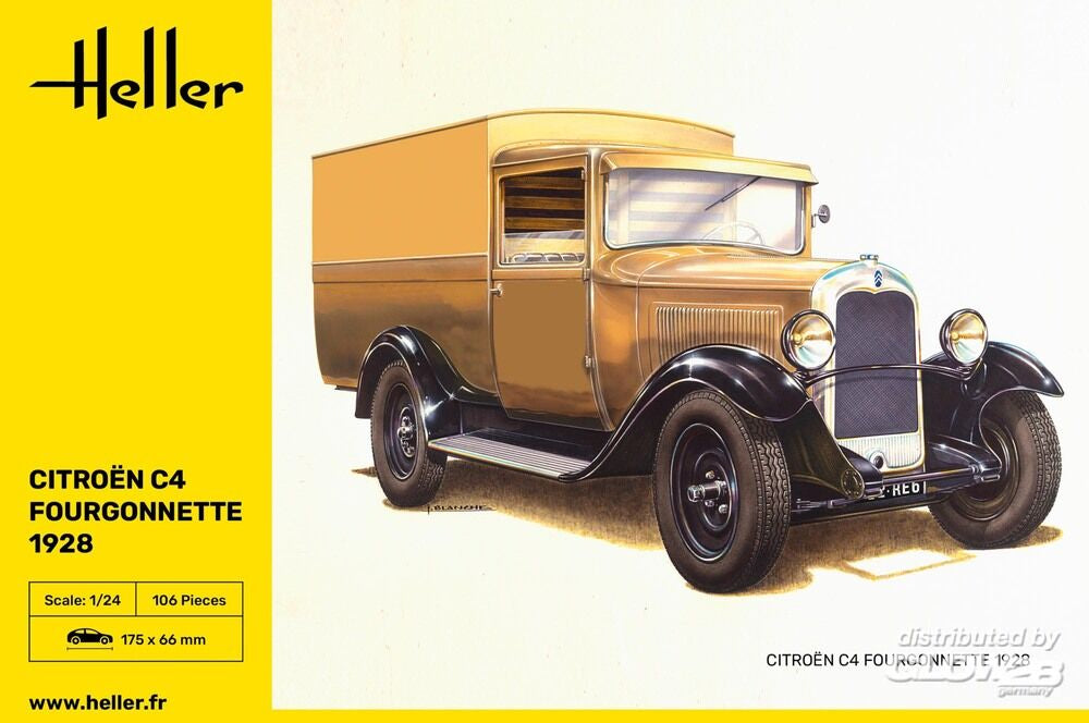 1/24 Citroen C4 Fourgonnette 1928 - Hobby Sense