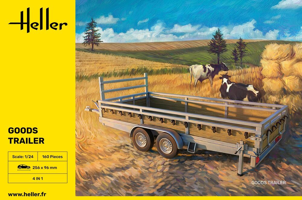 1/24 Goods Trailer - Hobby Sense