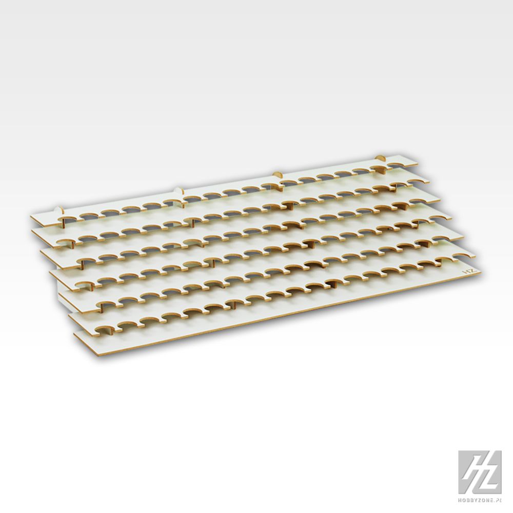 HobbyZone Large Paint Stand - 26mm  with 111 round slots - Hobby Sense