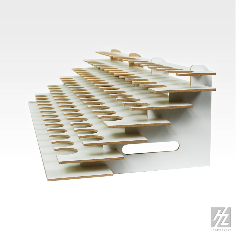 HobbyZone Large Paint Stand - 26mm  with 111 round slots - Hobby Sense